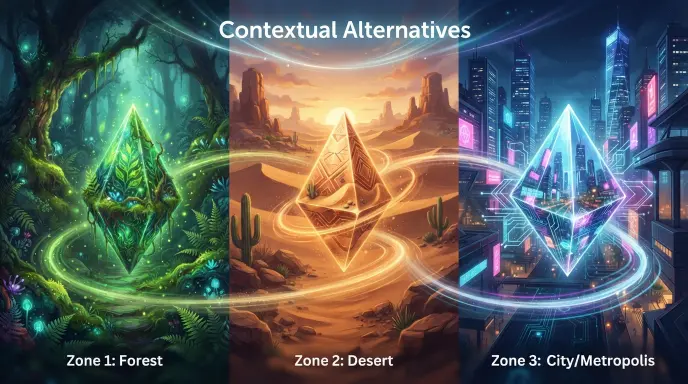 True Synonyms vs Contextual Alternatives