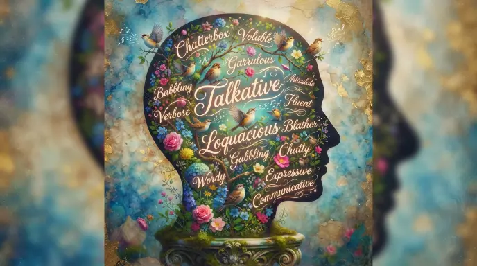 Synonyms for Talkative