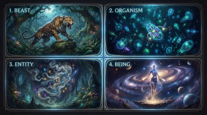 Synonyms for Creature